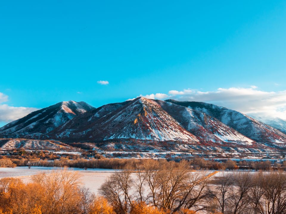 Nebo Mountain Range in Spanish Fork Utah