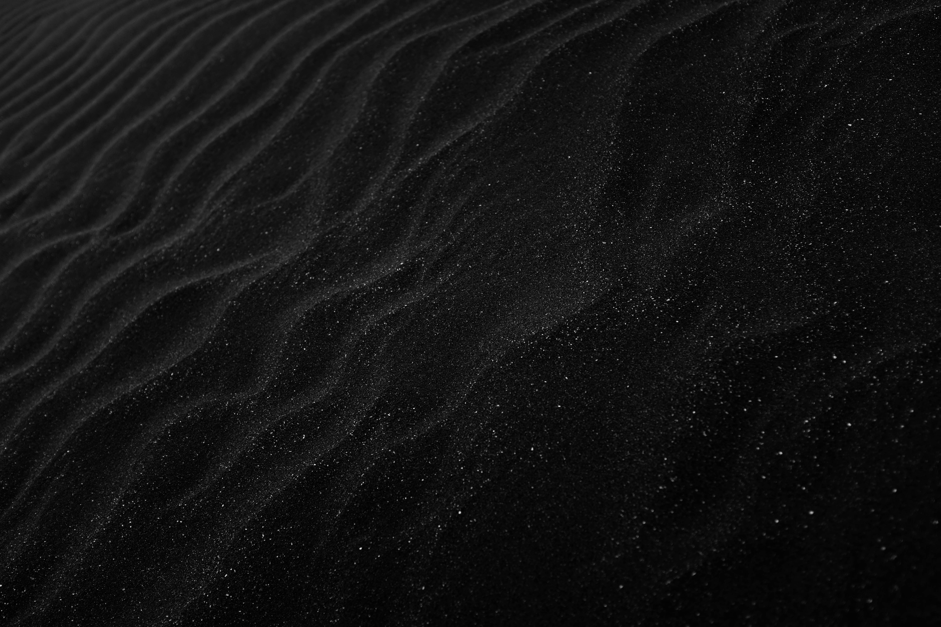 black sand background